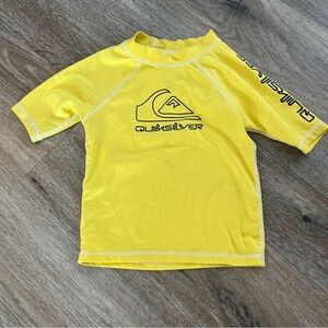 Quiksilver Kids Bright Yellow Rashguard